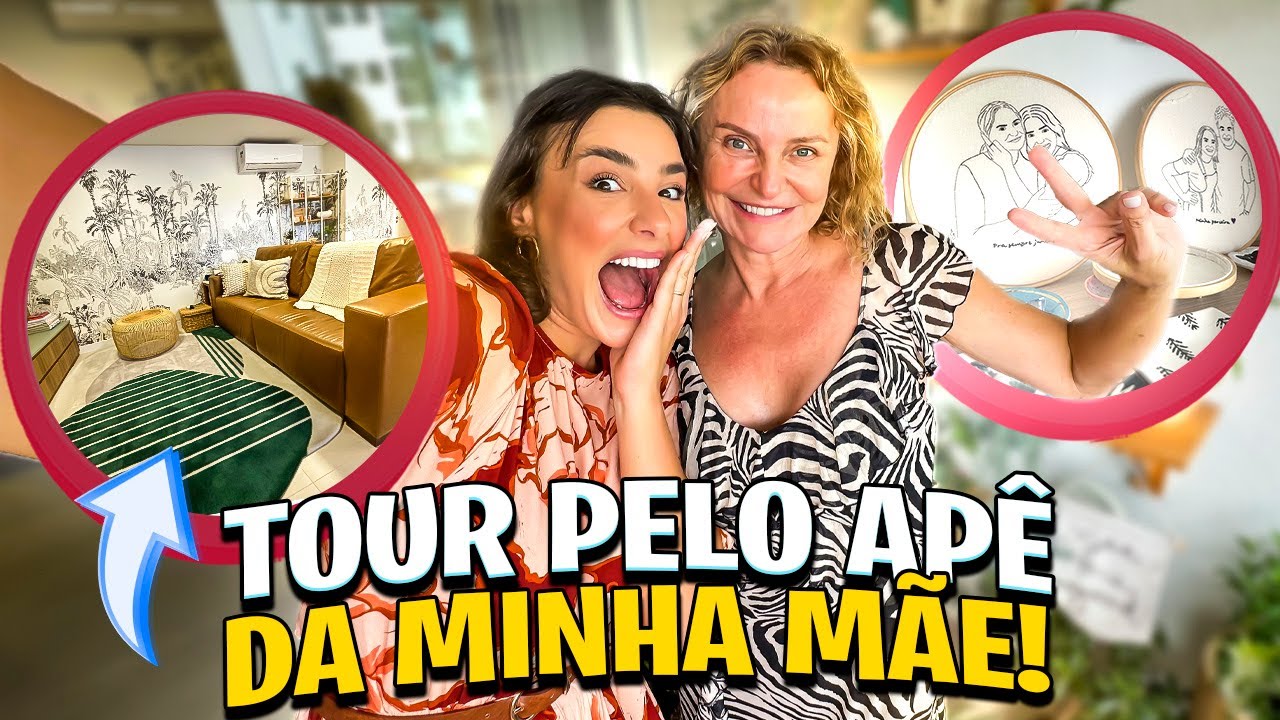TOUR PELO APARTAMENTO DA MINHA MÃE!!! | Amanda Lunelli