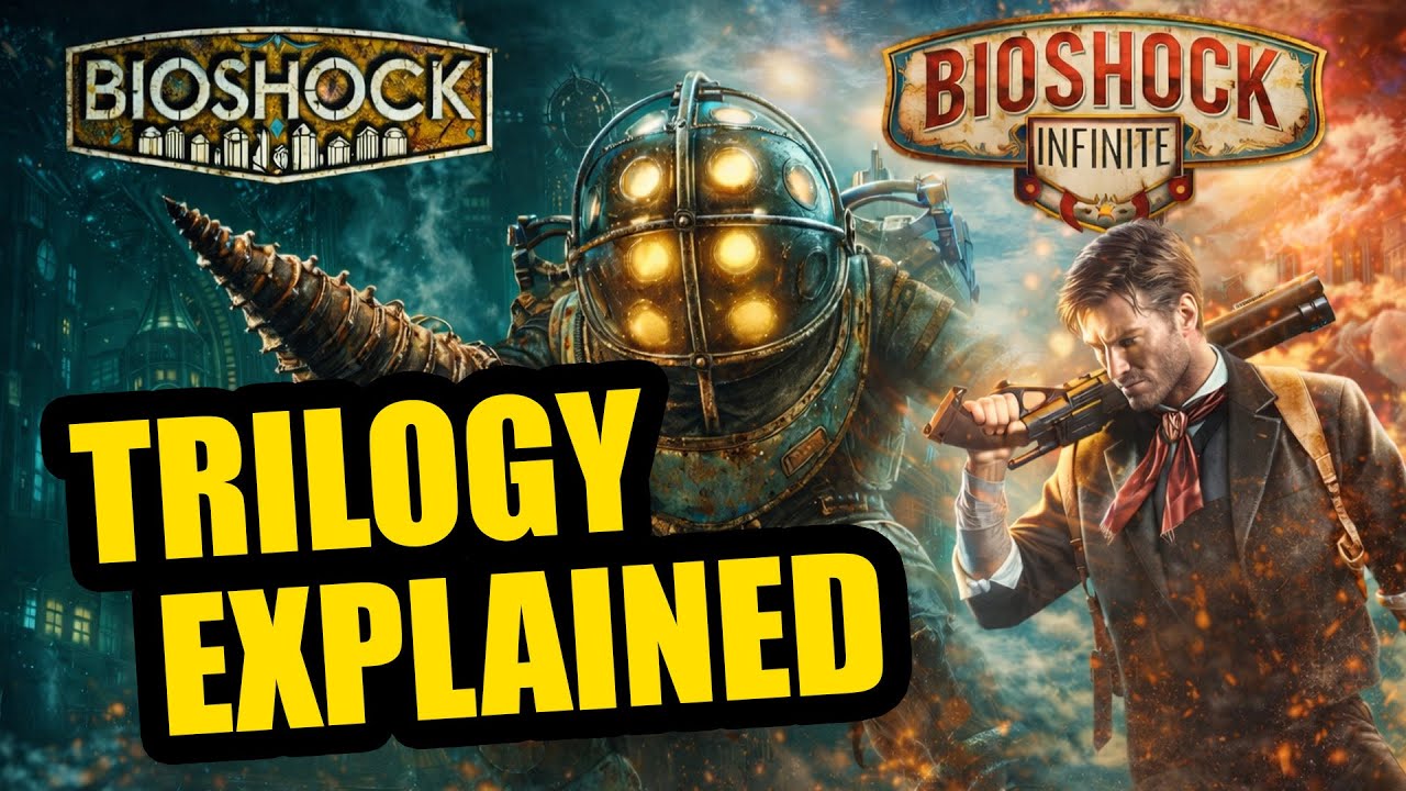 Полный обзор сюжета трилогии Bioshock | Объяснение всех игр Bioshock | Полная хронология трилогии...