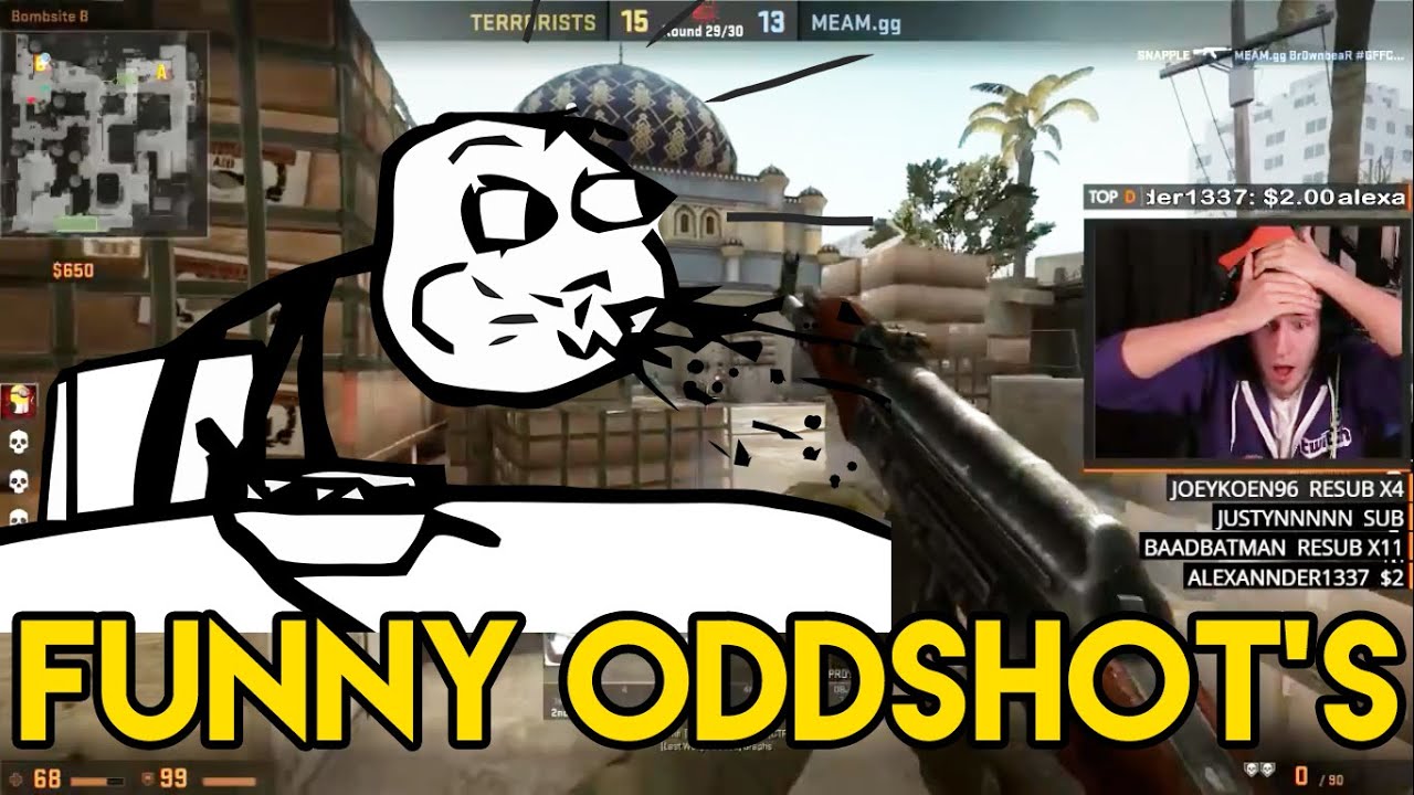 CS:GO - BEST ODDSHOTS #1