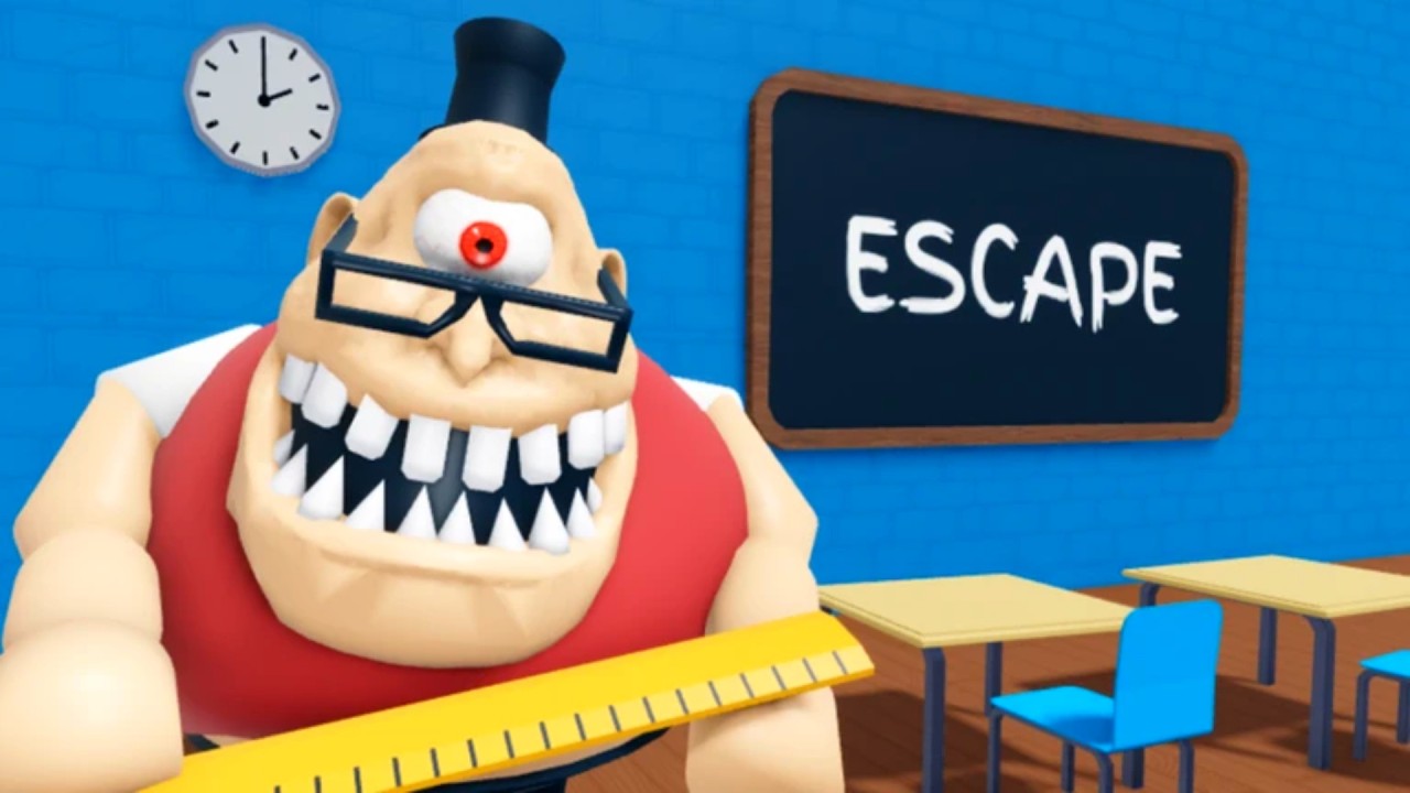 RUN FROM The STINKY Teacher! 😱 (Roblox Obby Escape)