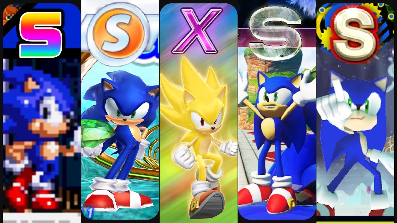 Evolution of Best Ranks in Sonic Games (2001-2022)