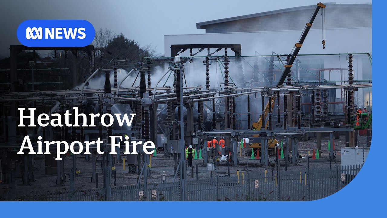 Heathrow Airport to resume flights after fire causes power outage | ABC NEWS