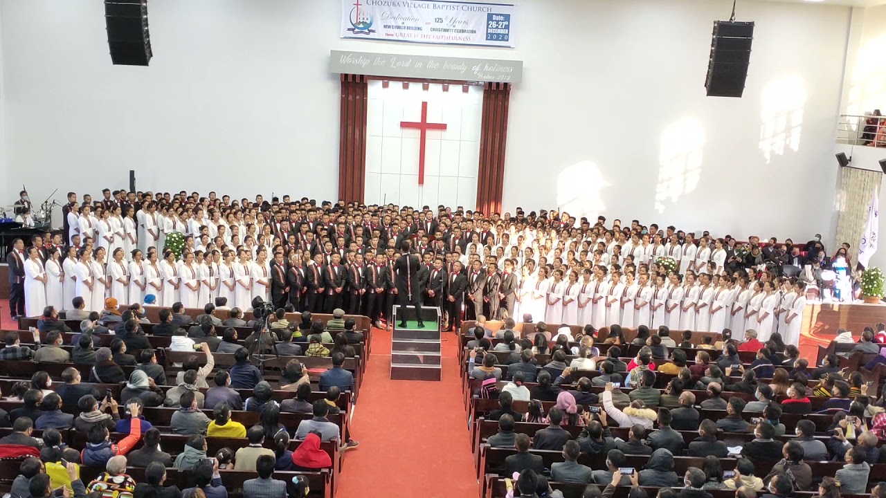 Chozuba Village Baptist Church Jubilee Choir-Zale Jihovah.