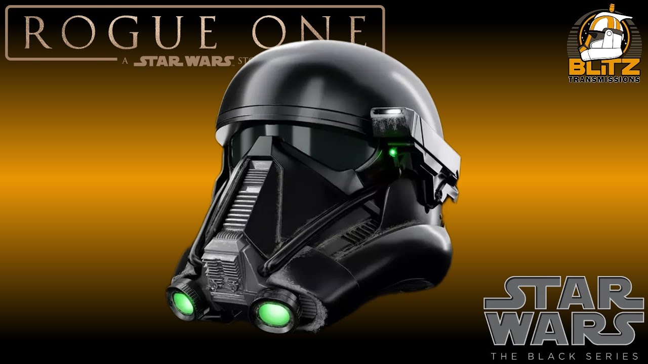 Обзор электронного шлема премиум-класса Imperial Death Trooper из серии Hasbro Black Series