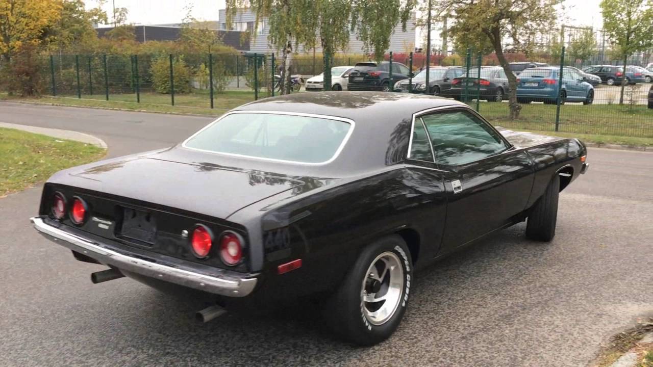 PLYMOUTH BARRACUDA 1974 CUDA 440 BIG BLOCK 727 MANCINI