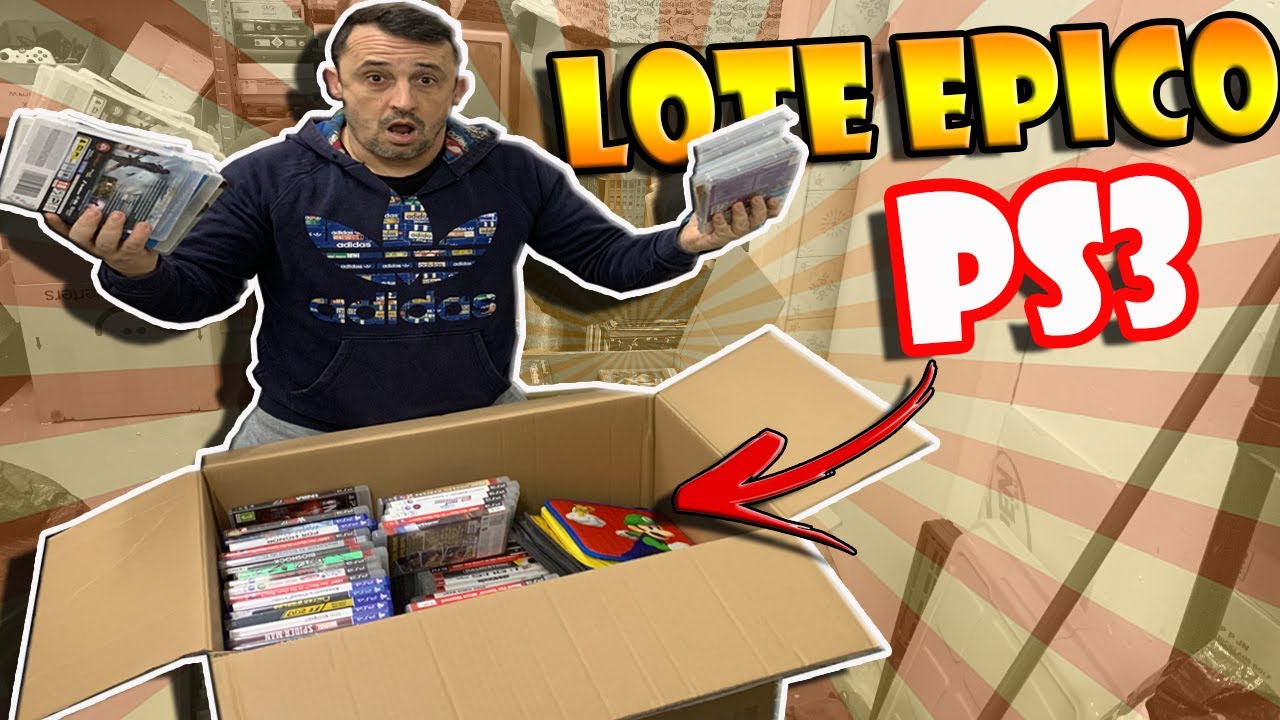 EN ESTE LOTE de MAS de 300 VIDEOJUEGOS de PS3 sale UNA RAREZA 😱
