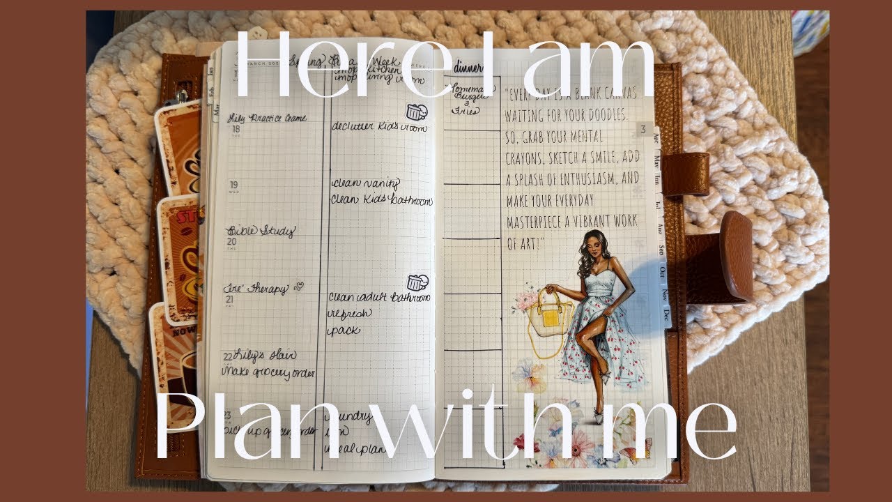 Plan With Me| March 17-23| #mshaunplans #sterlingink #n1planner