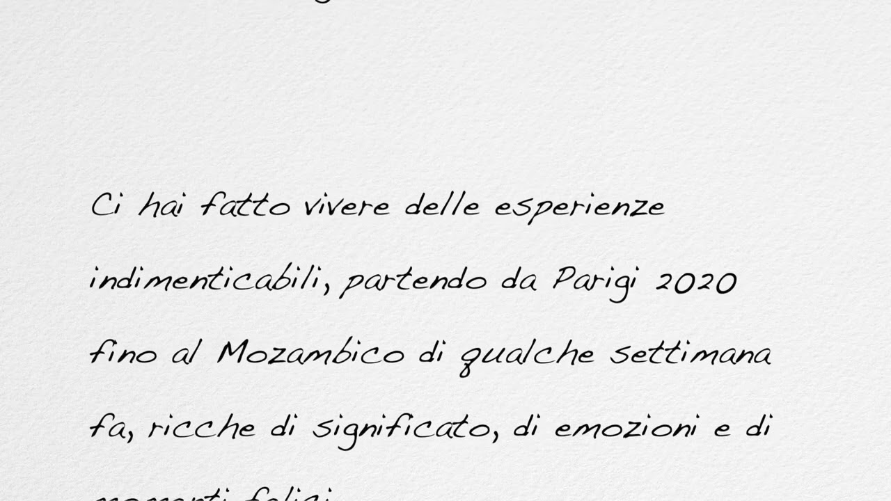 Lettera - Saluto donAlex