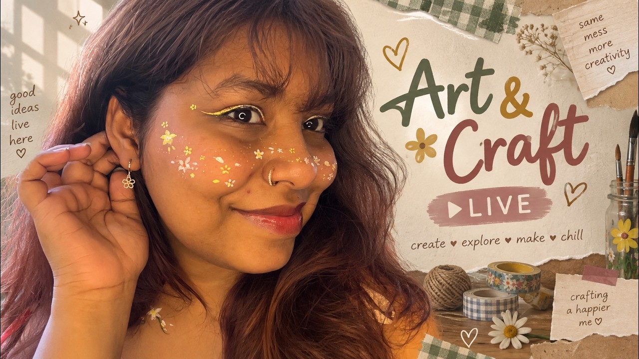 Coffee Painting | Live ☕️ Chit Chat and Paint with me✨