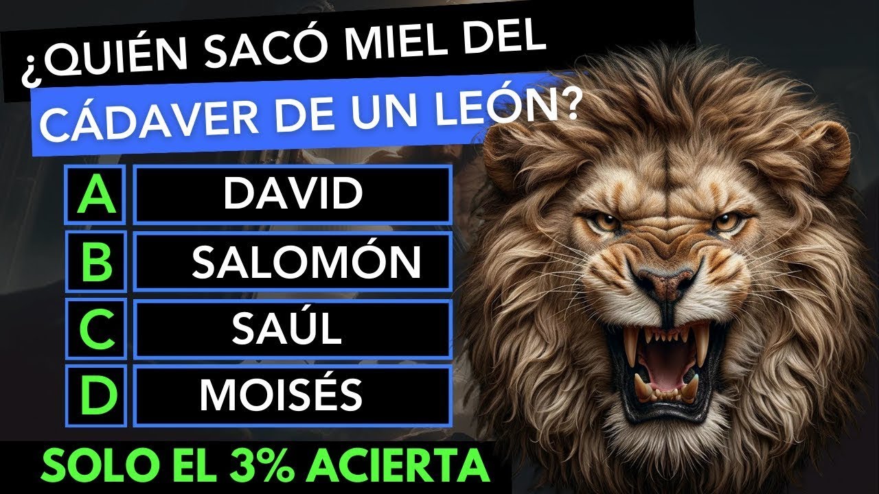 🕊️ 25 Preguntas BÍBLICAS DIFÍCILES del ANTIGUO TESTAMENTO ¡Solo los Estudiosos Aciertan! 📖