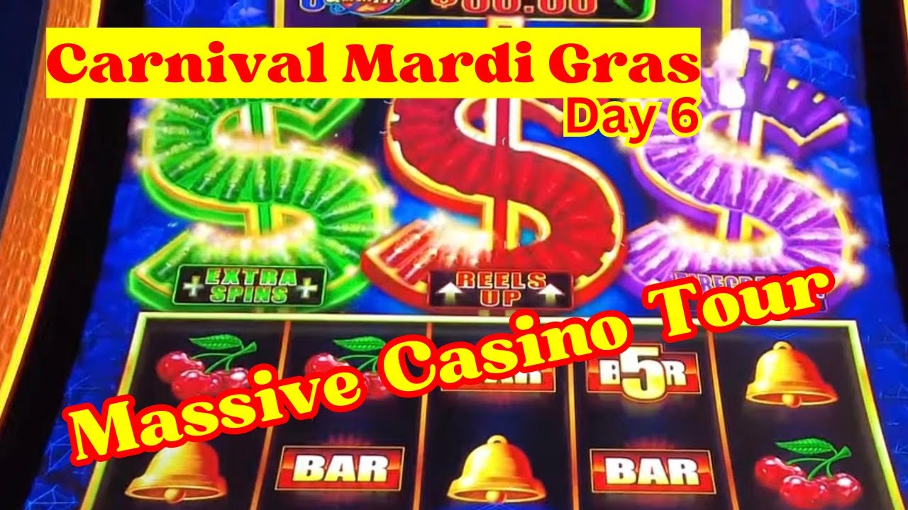 Carnival Mardi Gras Massive Casino Tour/ Day 6/August 2024