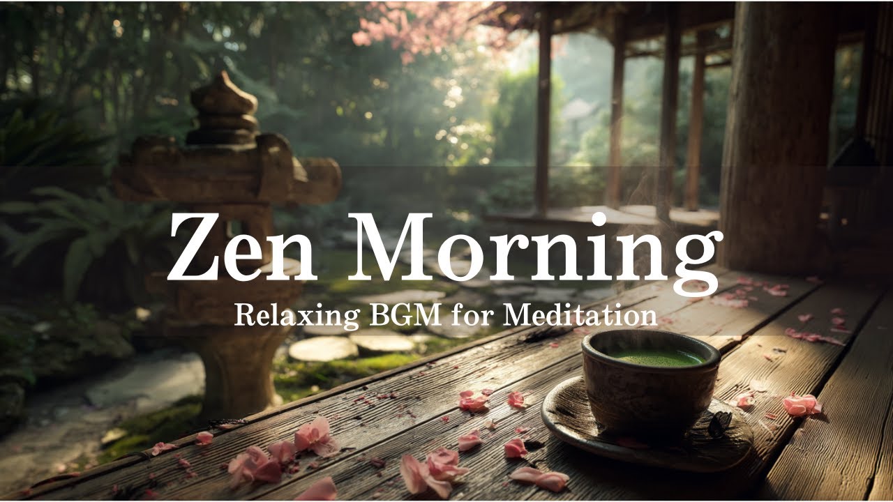 Zen Morning | Japanese Tea & Relaxing BGM for Meditation, Yoga & Study