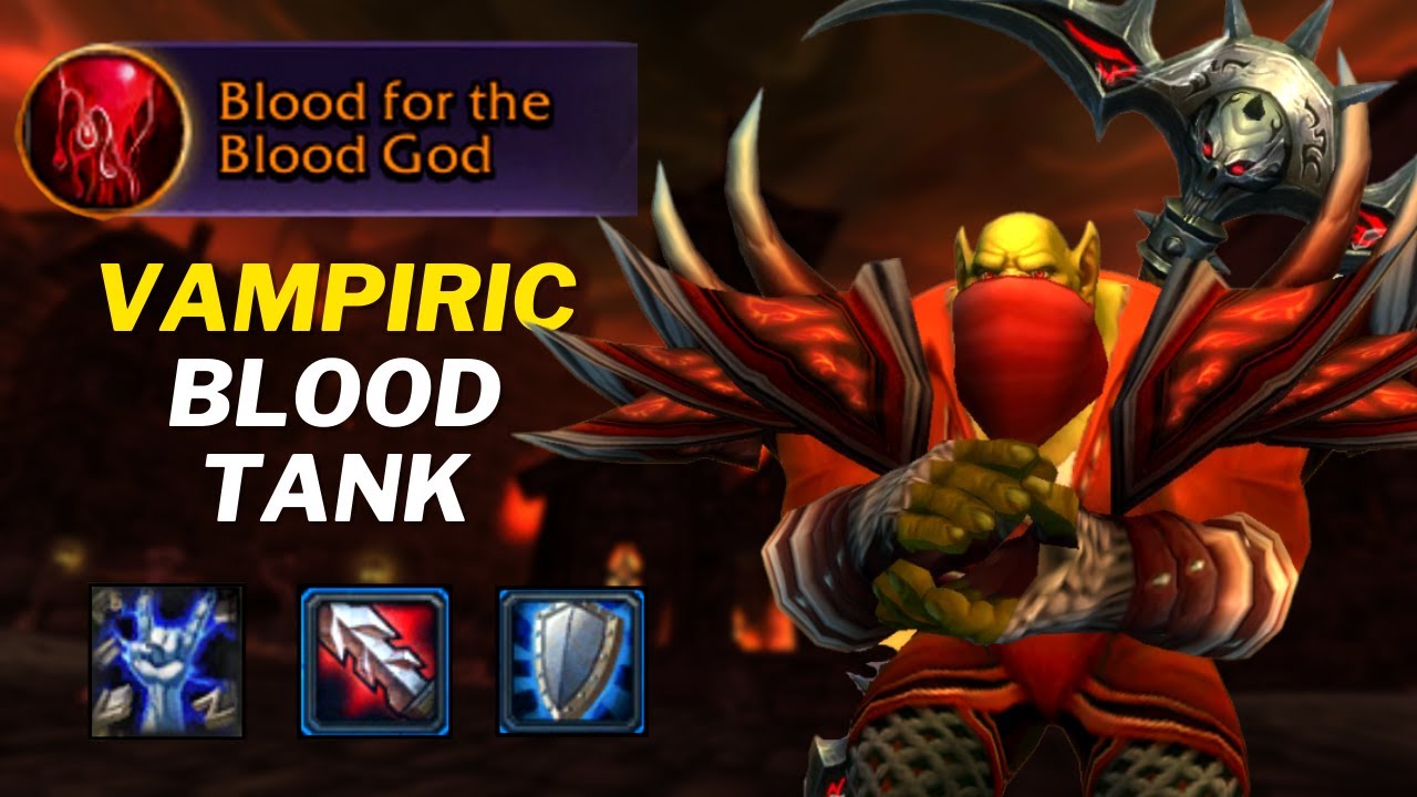 Blood For The Blood God: Can HEAL?! 2H DPS TANK Guide | Project Ascension S8 | Classless WoW