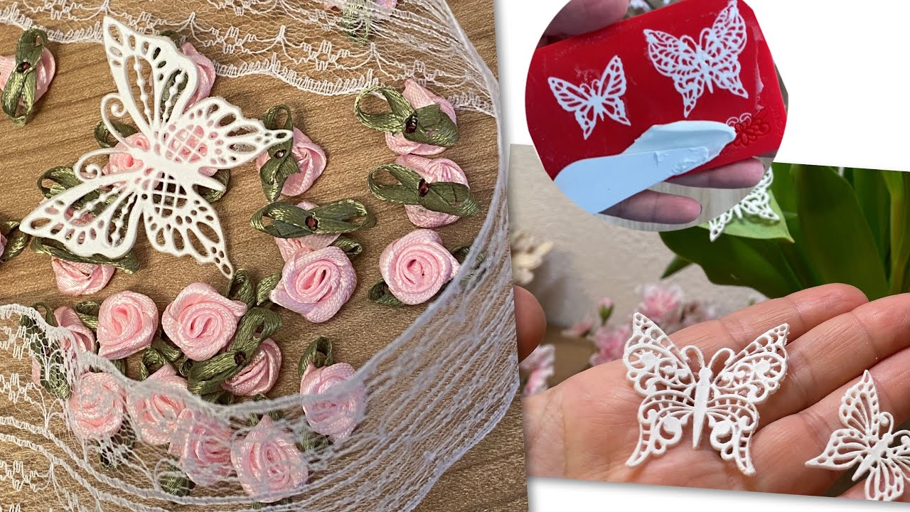 ZAUBERPASTE 🥰 🦋 Schmetterlinge selber machen Deko f&uuml;r  Geschenkideen g&uuml;nstig einfach GONIS RABATT