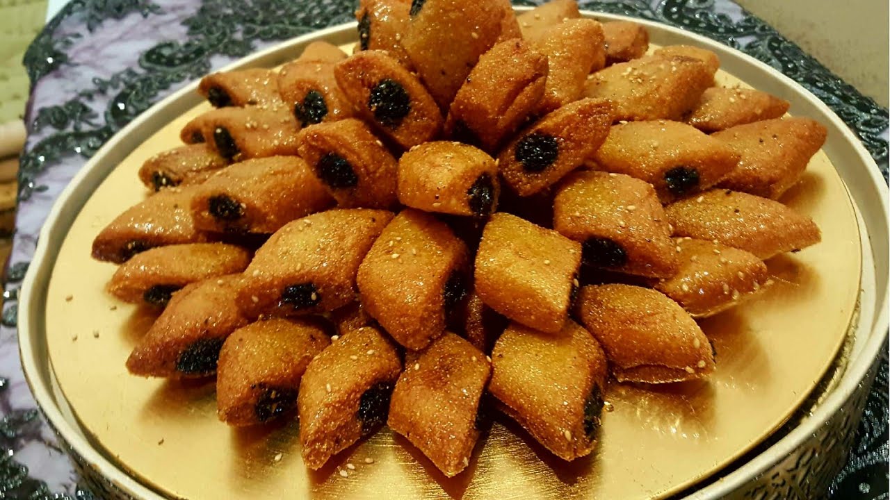 #معسلات رمضانية😋المقروط بالتمر الوجدي وصفة سهلة لذيذة بالمذاق الاصيل
