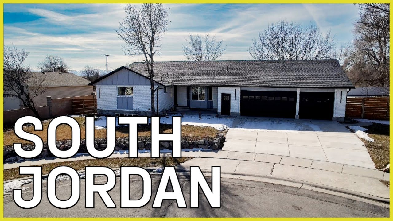 Explore a Beautiful South Jordan Home with a Mother-in-Law Suite - Utah Home Tour