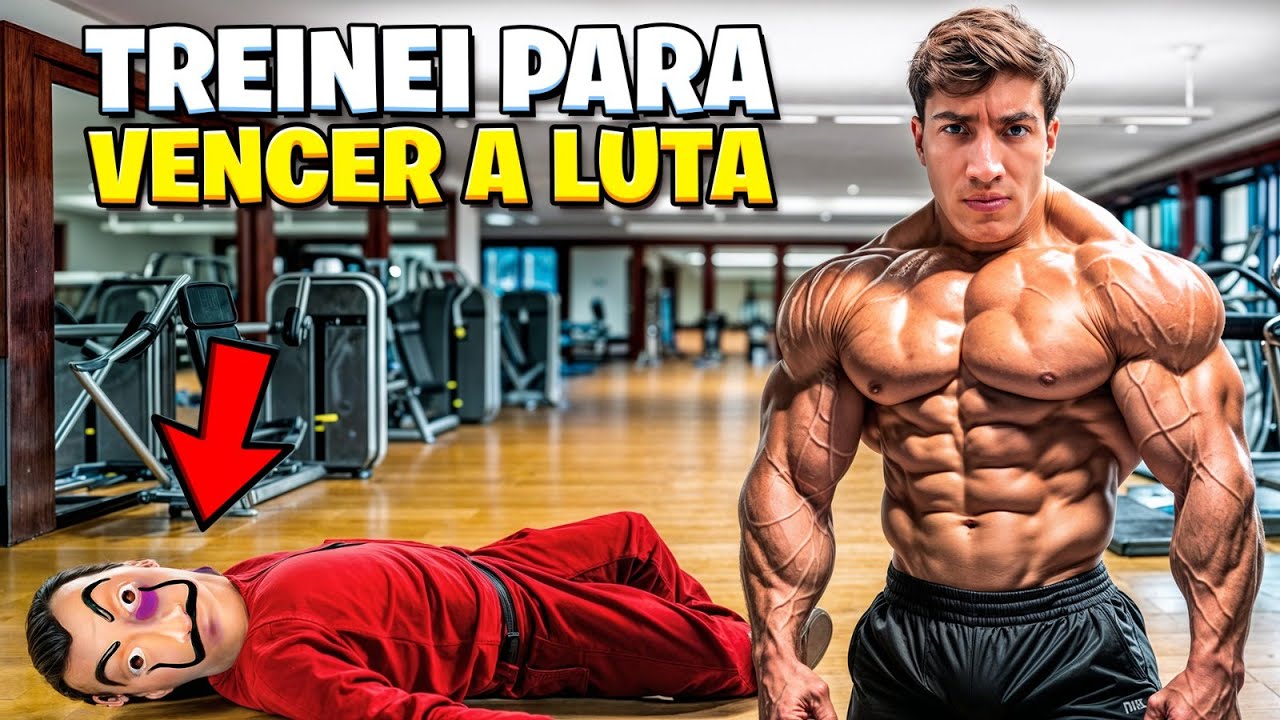 TREINEI PARA VIRAR O SUPER YAGUERA E DERROTAR O PROFESSOR BIGODE!