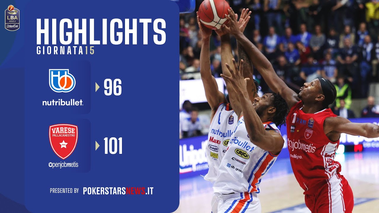 NutriBullet Treviso Basket – Openjobmetis Varese | Serie A UnipolSai 2023/24