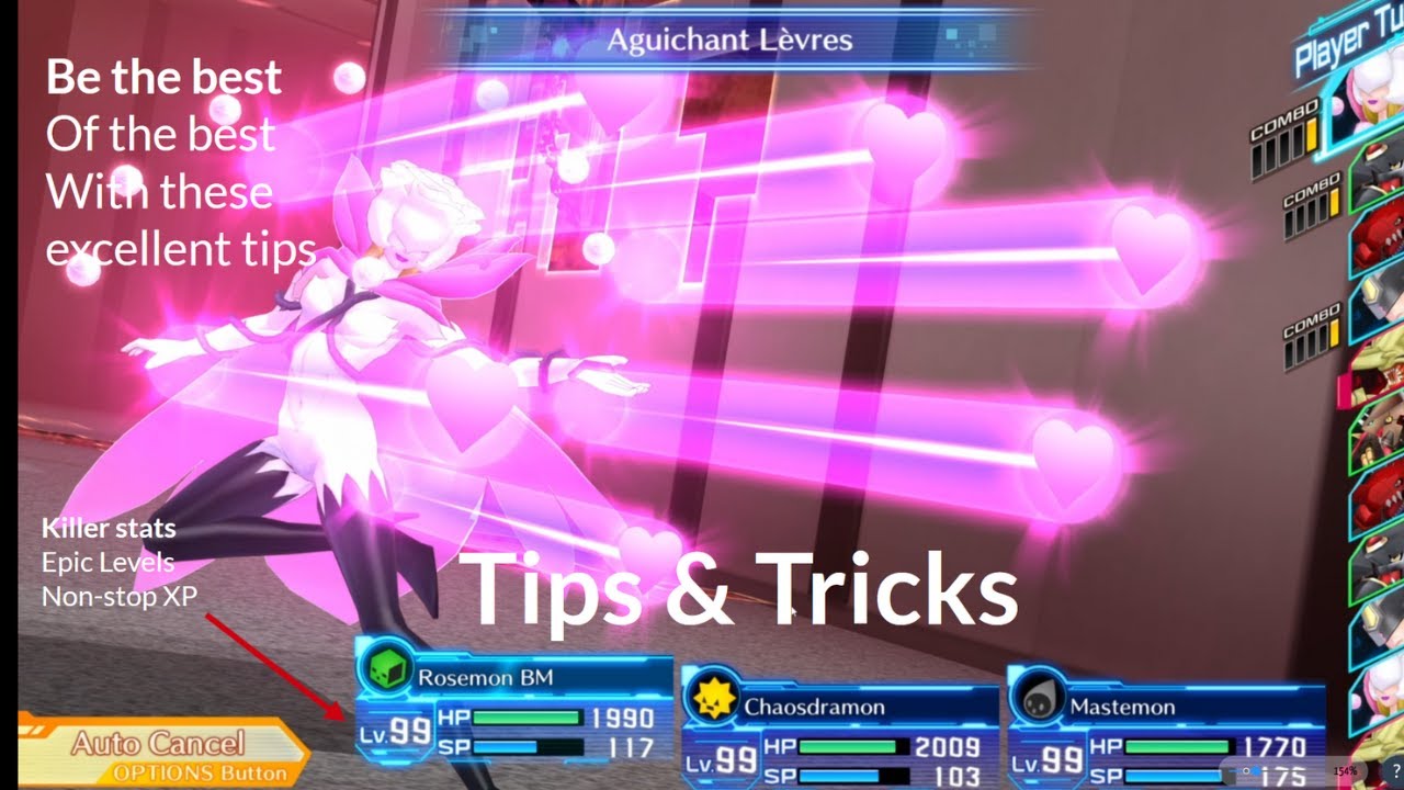 Digimon Cyber Sleuth : Tips and Tricks