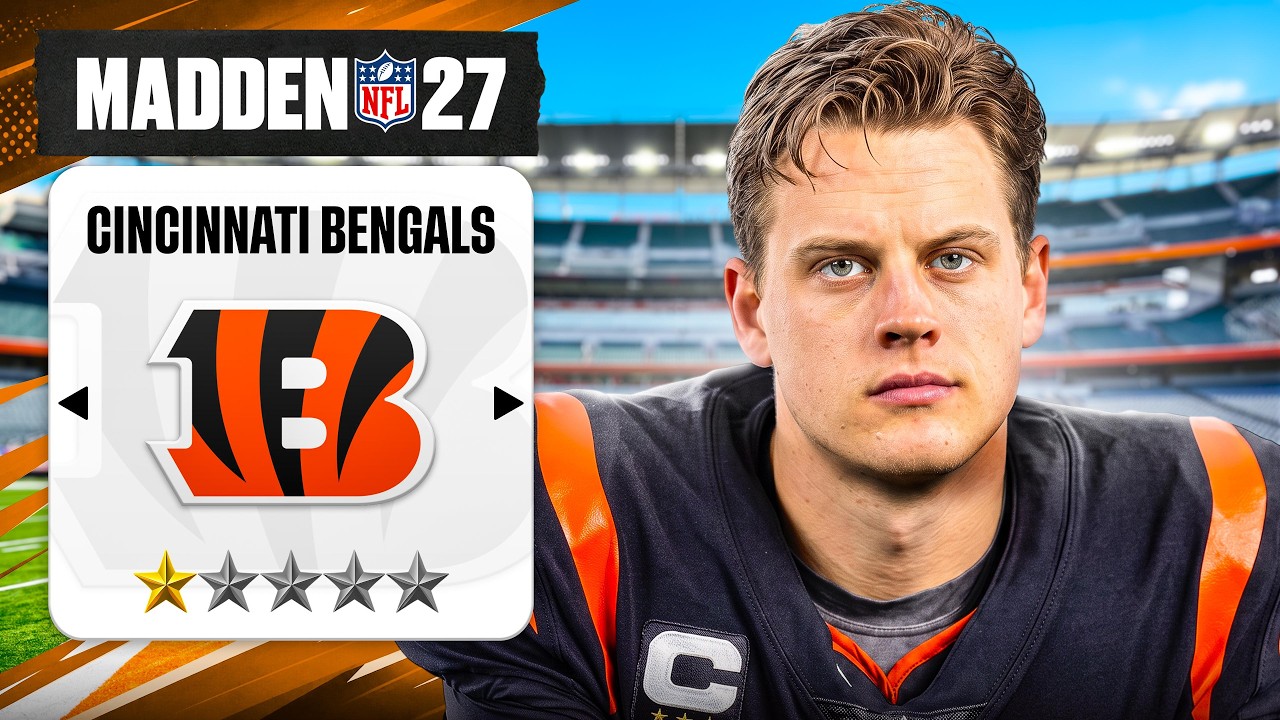 Rebuilding the Cincinnati Bengals in Madden 27 Franchise