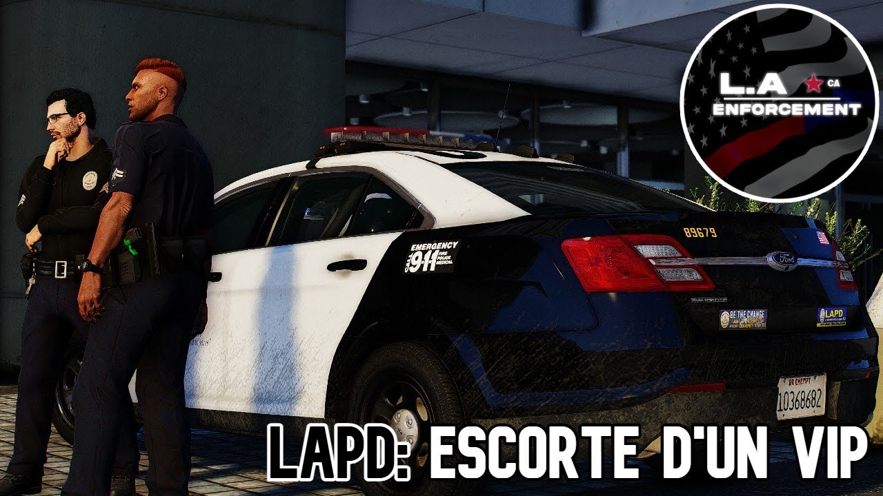 L.A Enforcement - LAPD: Escorte d'un VIP