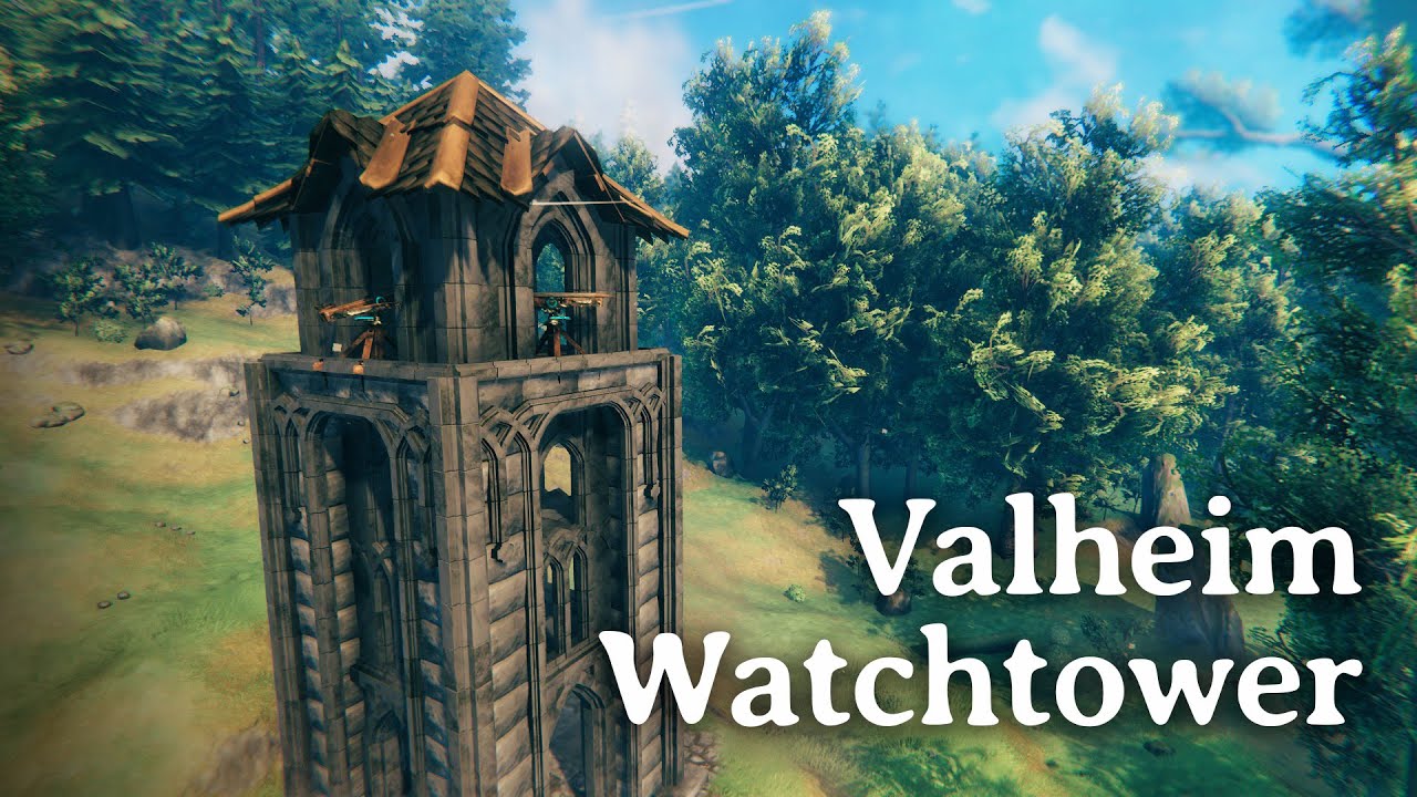 Valheim Grausten Watchtower Build