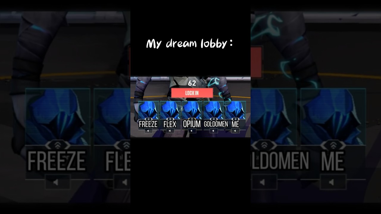 my dream lobby @DoctorFreeze @Flexinja @opiumomen #agoldomen  #valorant