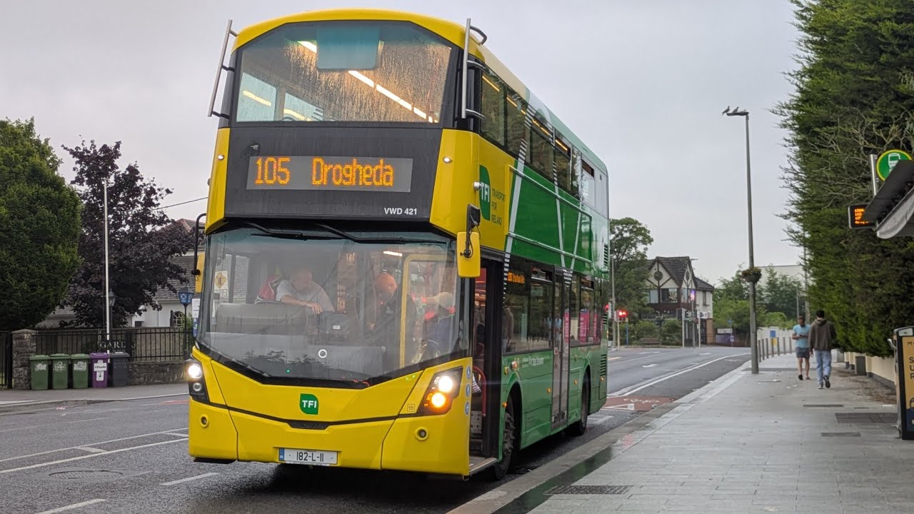 | Bus Éireann | 182-L-11 | Volvo B5TL Wright Eclipse Gemini 3 | VWD421 | route 105