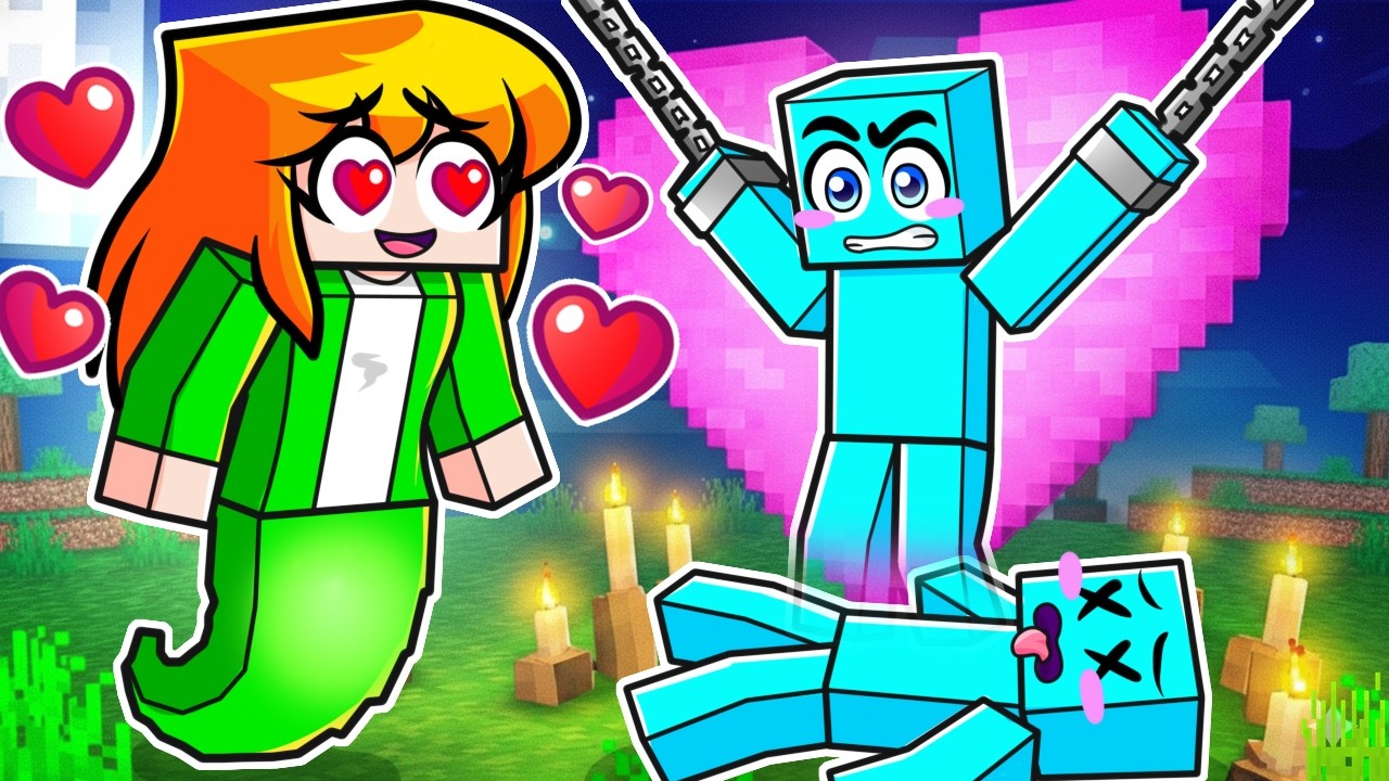 Awita y FAN LOCA FANTASMA Amor Prohibido en Minecraft!