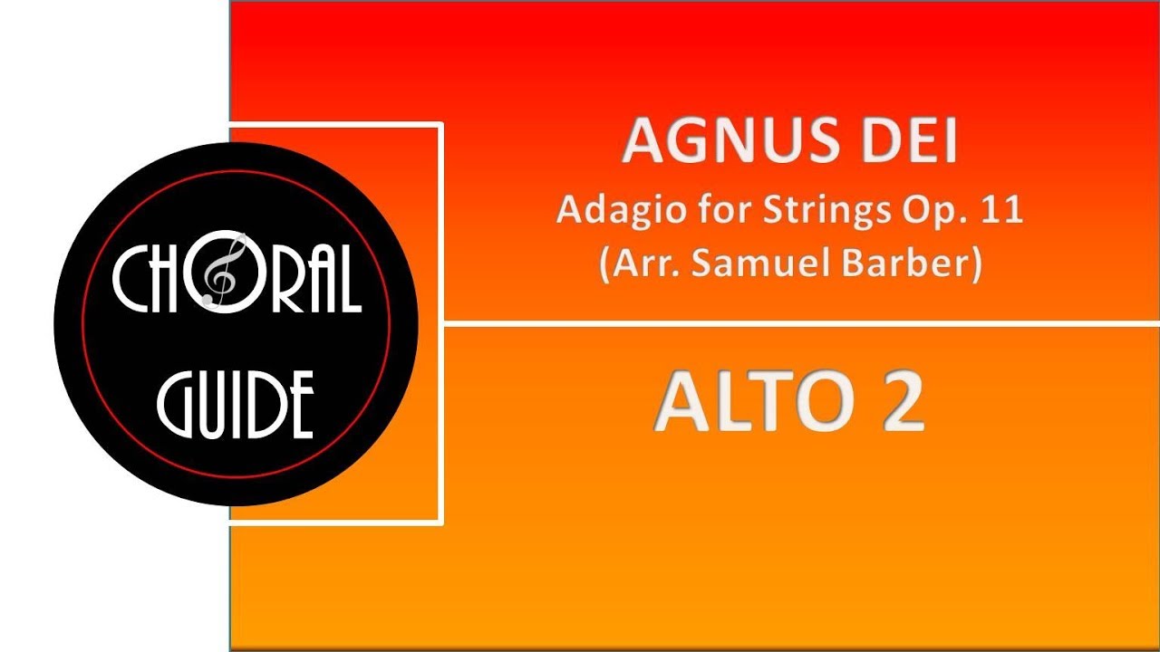 Agnus Dei - ALTO 2