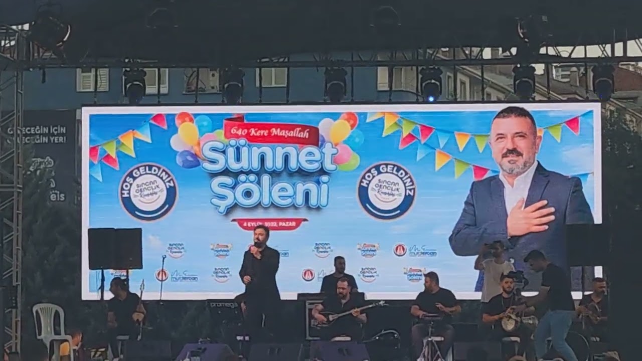 Sincan kent meydanı 04.09.2022 İBOCAN konseri