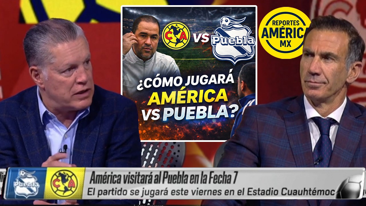 Reporte de América: ¿Cómo JUGARÁ Jardine vs Puebla? | Análisis PREVIO al Partido del Viernes
