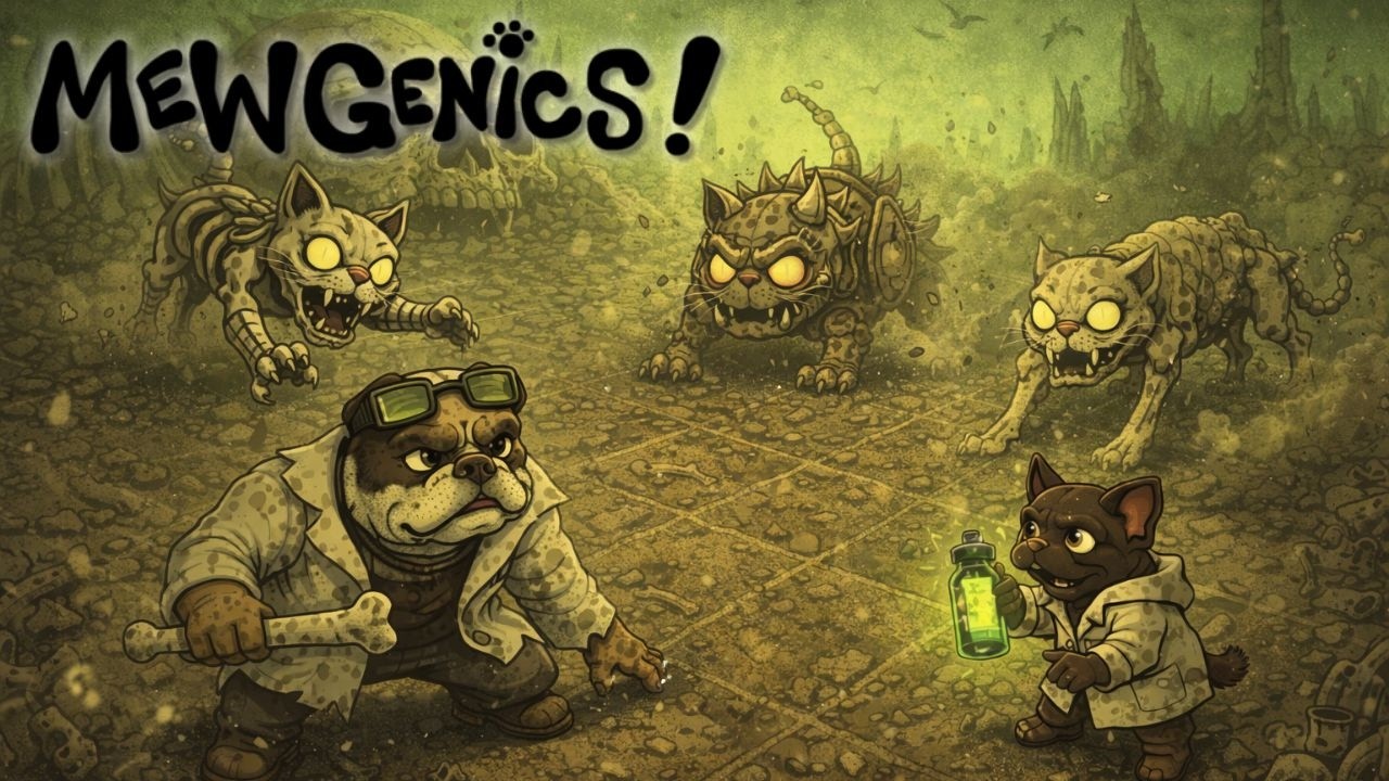 LIVE! Playing Mewgenics! Snow Day Stream!