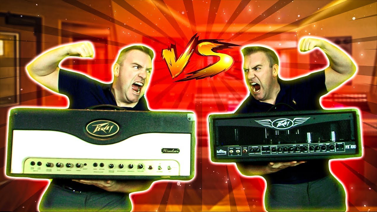 Peavey Windsor VS Peavey ValveKing 100 HIGH GAIN SHOOTOUT
