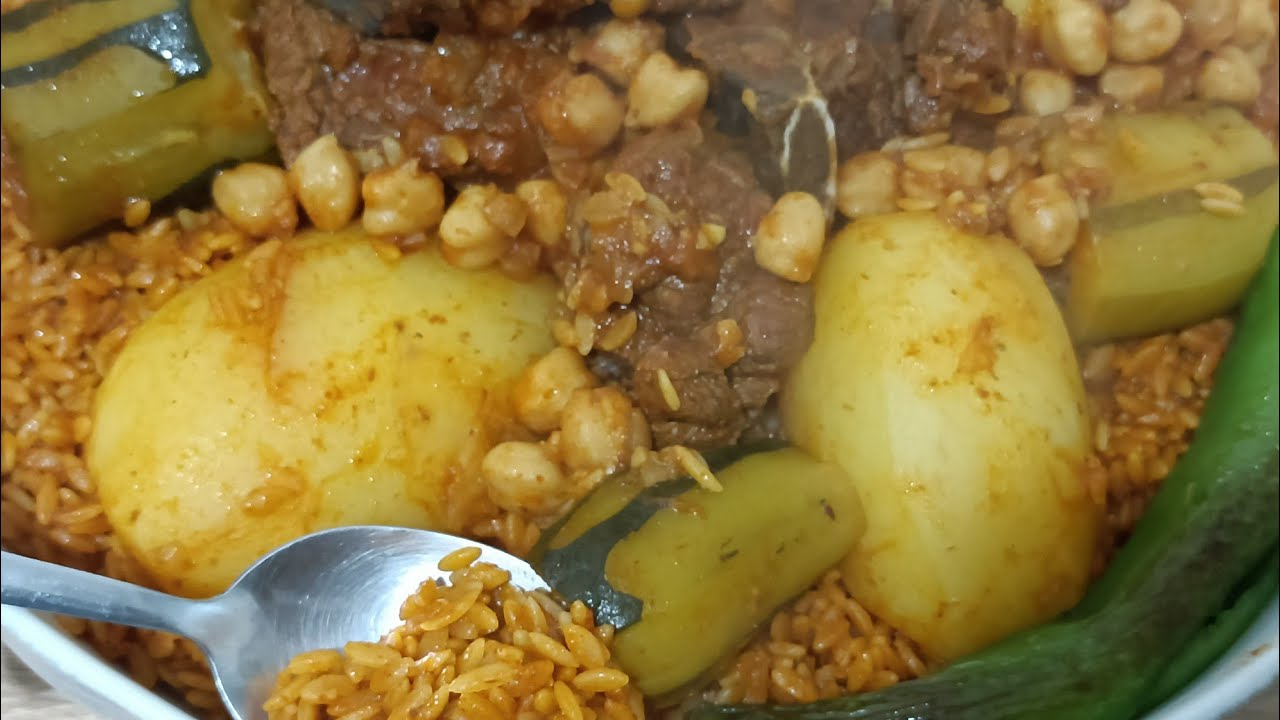 شربة مفورة باللحم البقري ،🍲 لسان عصفور 🍲chorba mfawra #vlog