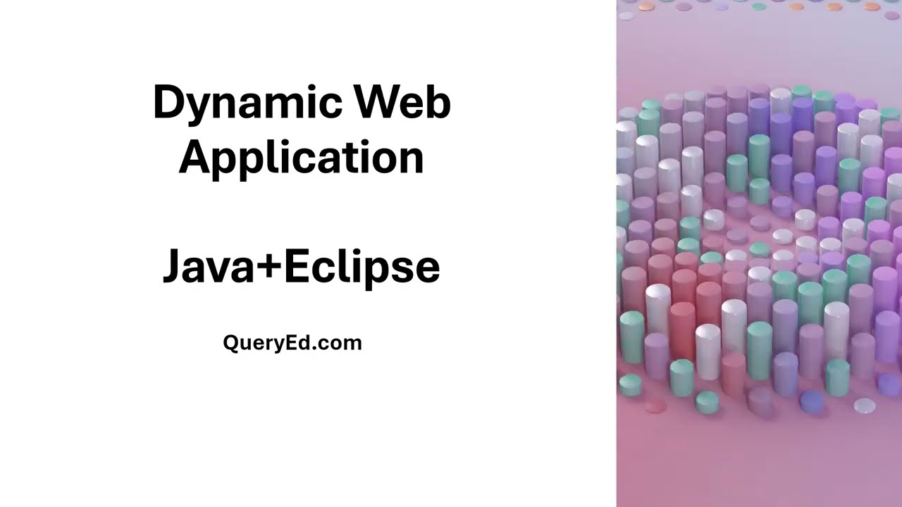 How to create dynamic web application