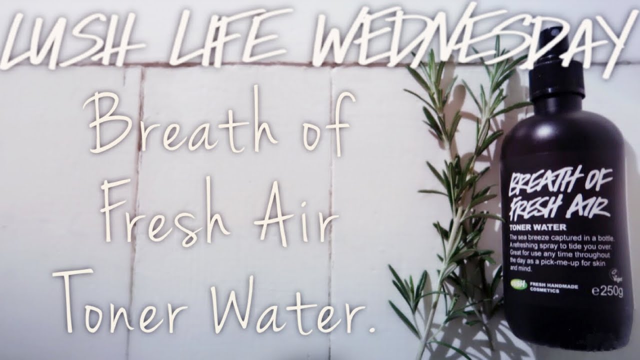 BREATH OF FRESH AIR TONER WATER | LUSH | FRESH HANDMADE COSMETICS