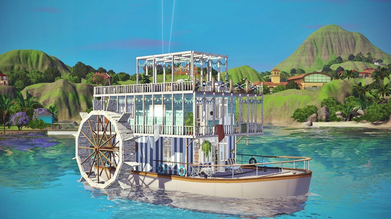 The Sims 3 -  Houseboat 