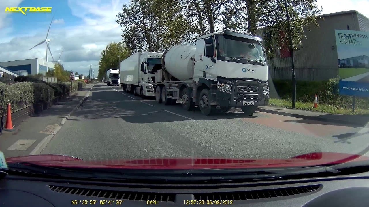 Bristol Avonmouth test route 11.