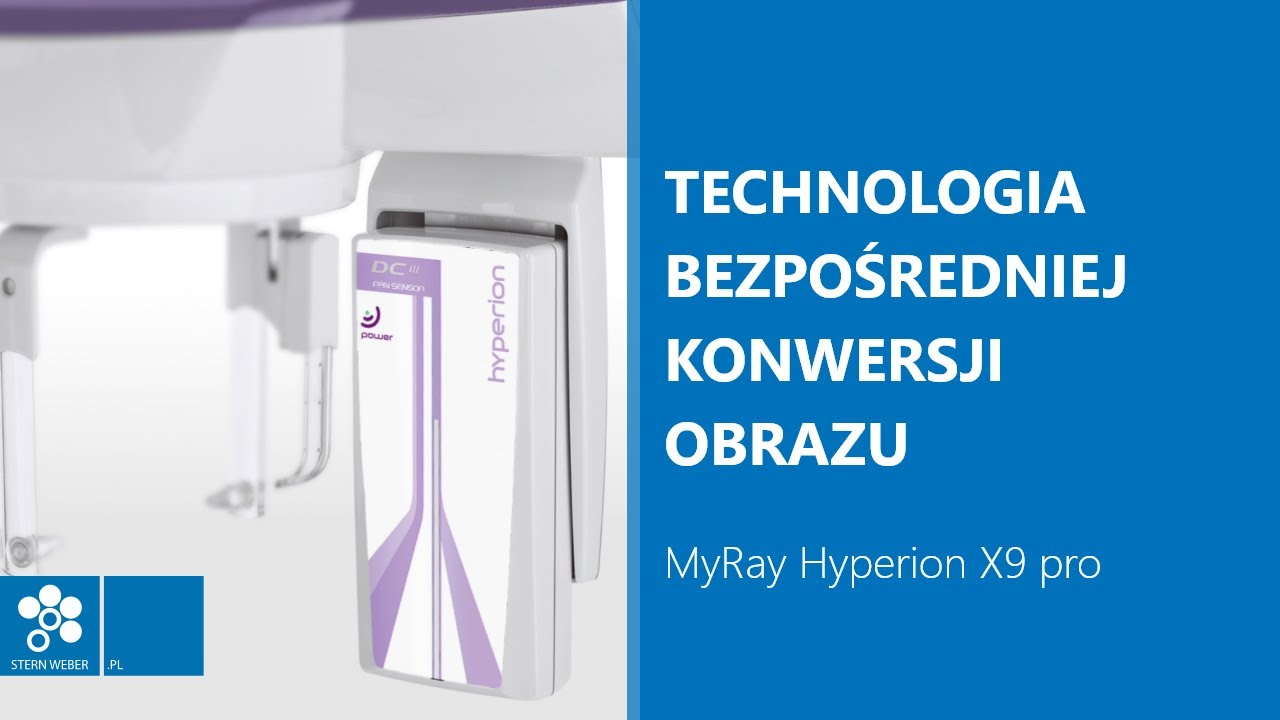 Nowa jakość obrazowania z Technologią Bezpośredniej Konwersji Obrazu | MyRay Hyperion X9