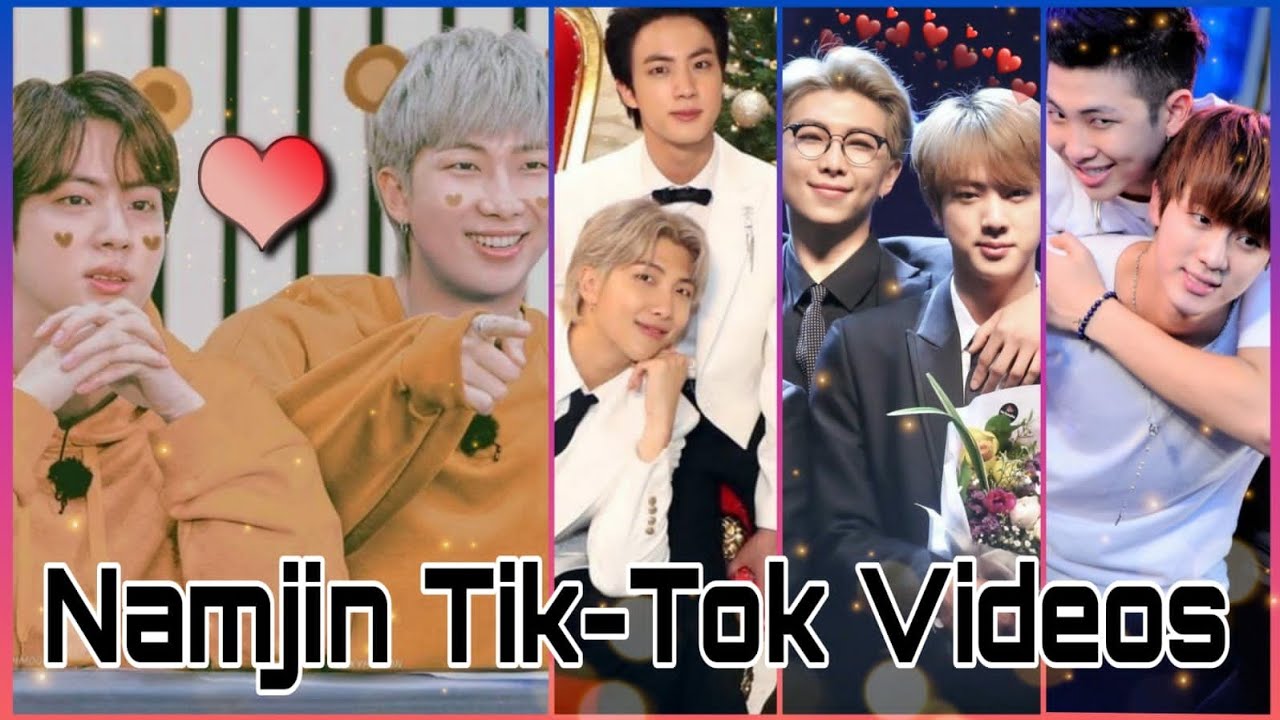 🐨❤🐹Namjin hindi mix Tik -Tok videos || 😍😘||By Vminkook||