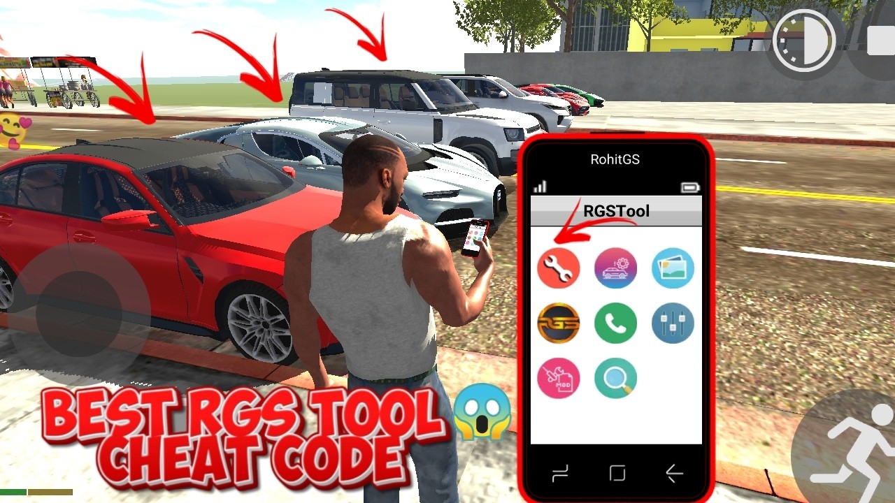 All RGS Tool Cheat Codes In Indian Bike Driving 3D