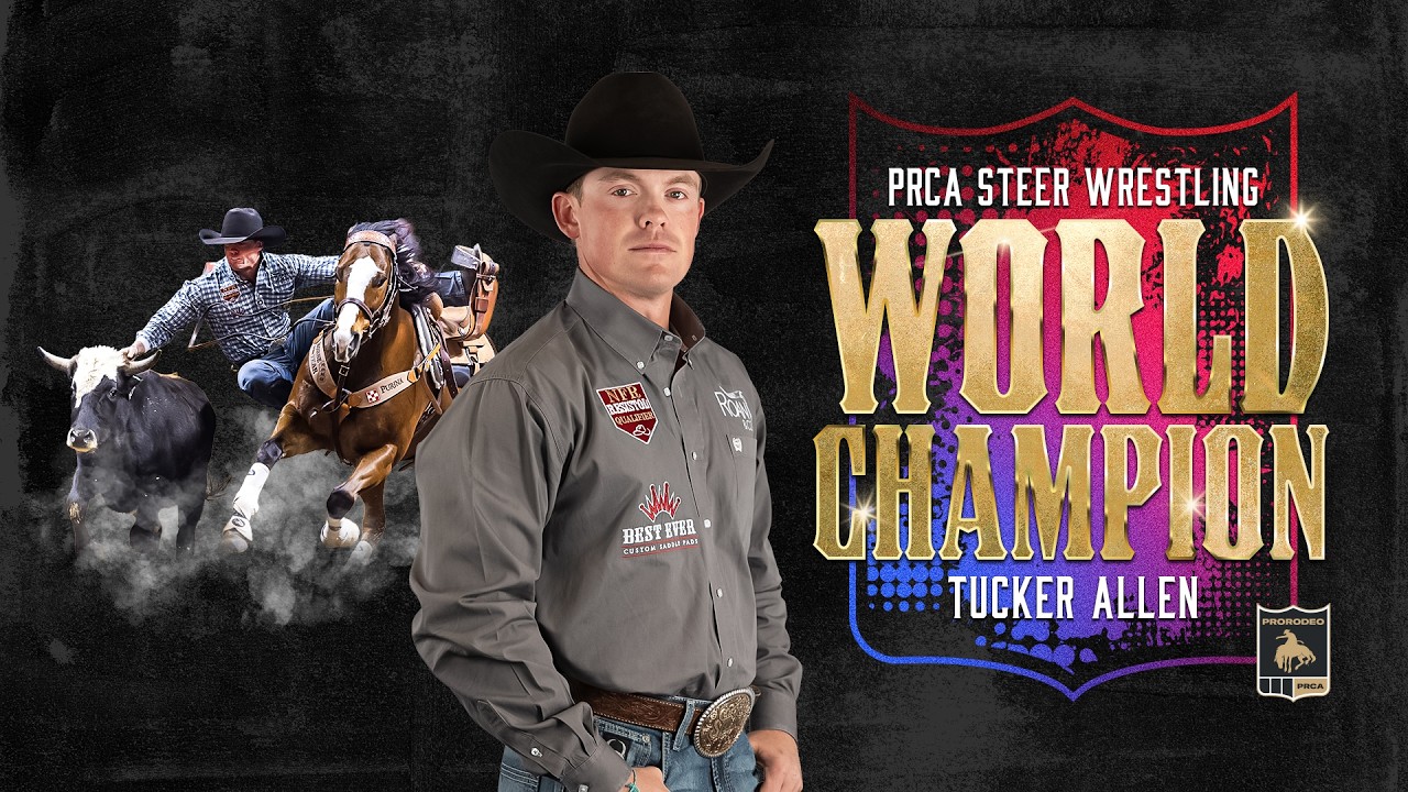 POKAZ SŁAWY PRORODEO 2025 | TUCKER ALLEN | MISTRZ W ZAPASACH NA STEER