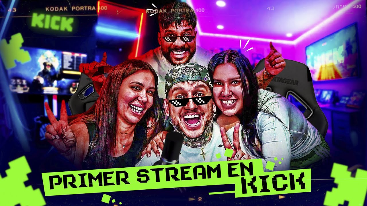 Primer stream en Kick
