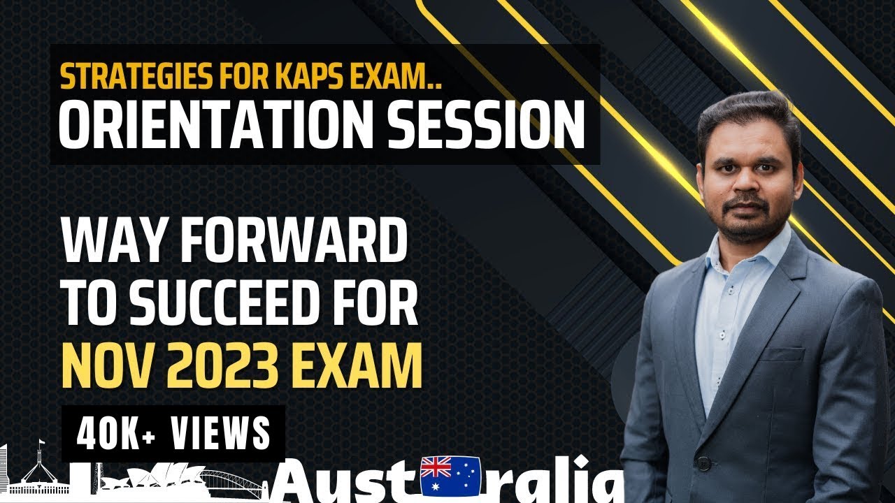 How to Prepare for the KAPS Exam? #ariefmohammad #harikabheemavarapu