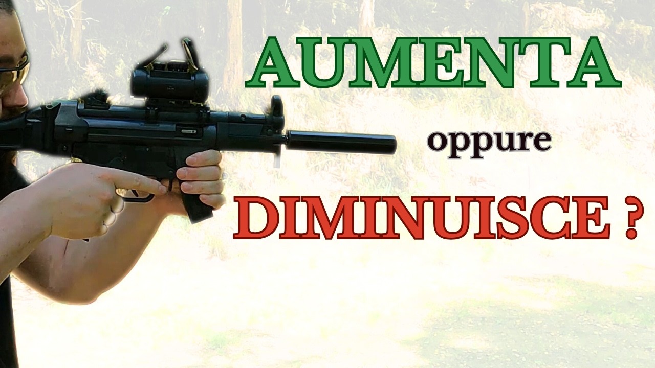 Silenziatore - AUMENTA o DIMINUISCE la Velocit&agrave; dei Colpi?