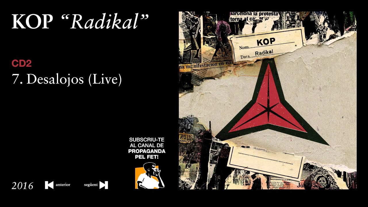 KOP - 7. Desalojos (Live) (CD 2 àlbum 