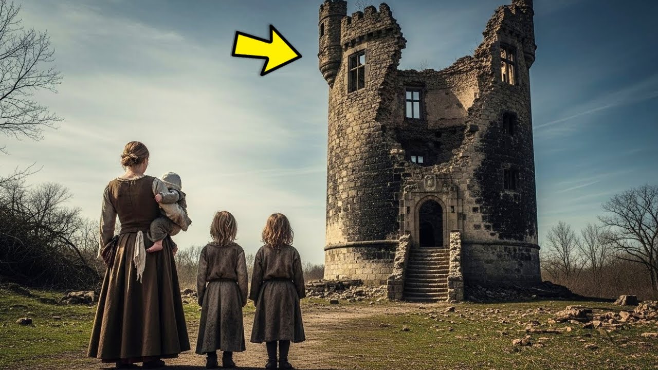 VIUDA SOLITARIA compra TORRE ANTIGUA EN RUINAS por $350, y lo que ELLA ENCUENTRA cambia TODO…