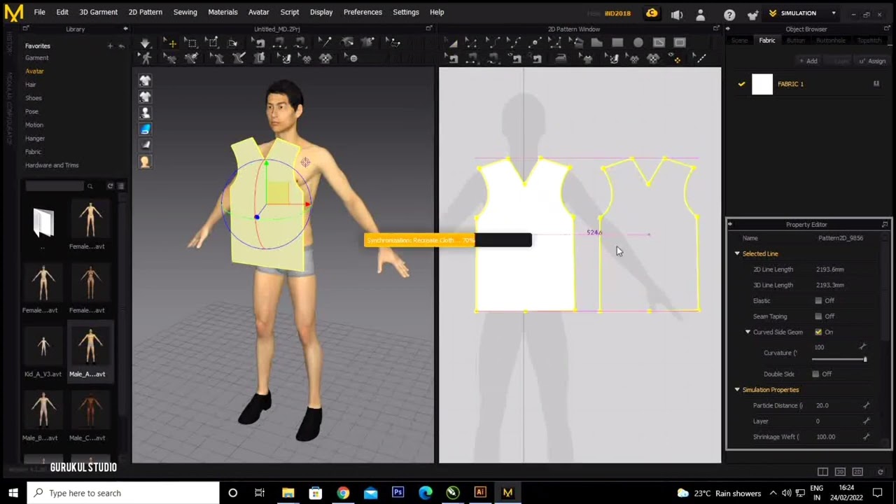 MARVELOUS DESIGNER BEGINNER COURSE IN HINDI ( Part - 1)