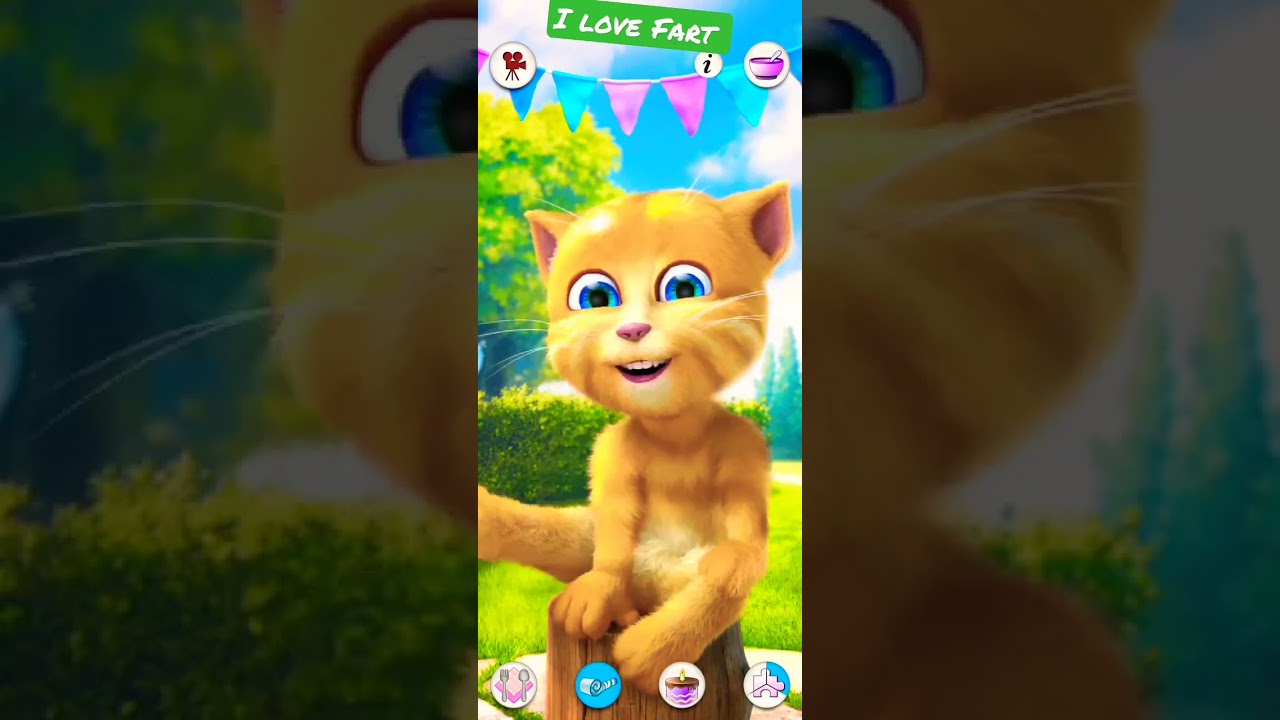 My Talking Ginger 2 Fart